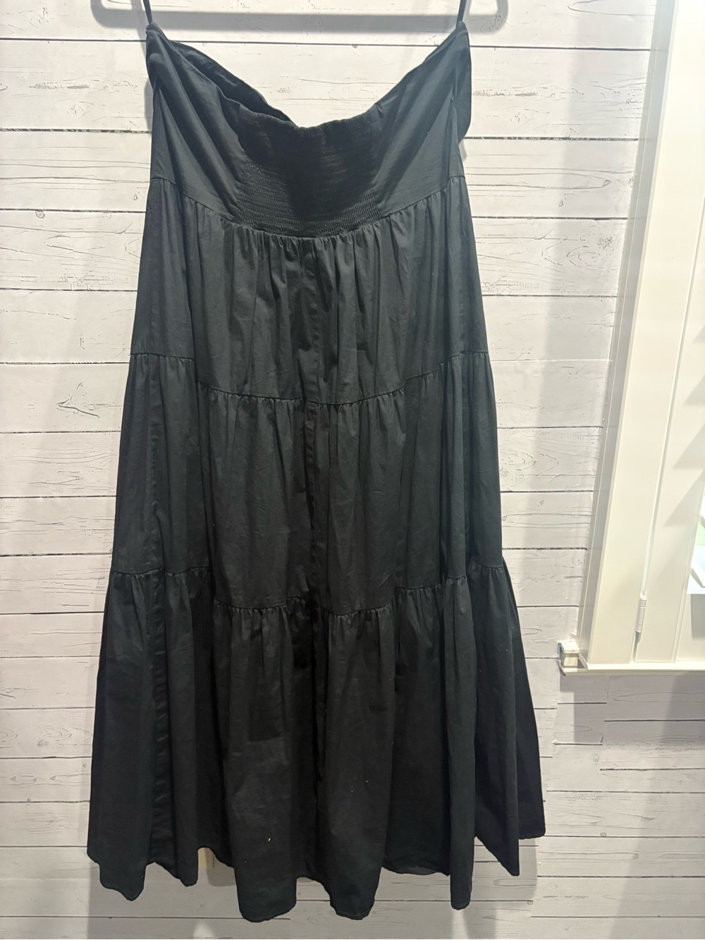 STAUD Elroy Midi Dress in Cotton Poplin - Picture 10 of 11